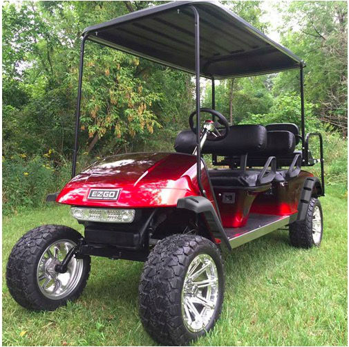 Standard Golf Cart Fender Flares With Hardware PP Material For Ez Go Rxv