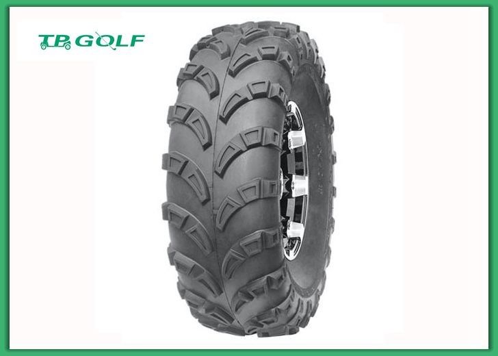 10 Inch Street Fox Golf Cart Street Tires Non Directional Angled OEM