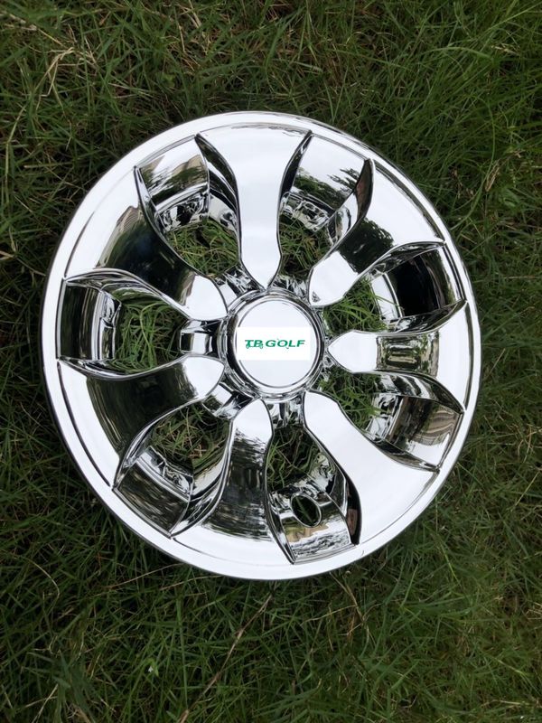 Universal Golf Cart Wheel Covers 10 Inch Clutch SS Machined Easy