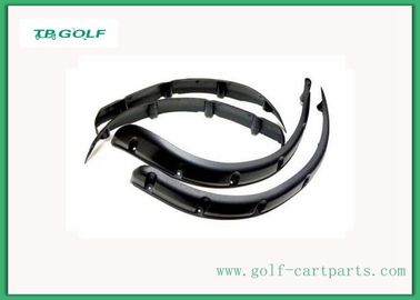 Front And Rear Golf Cart Fender Flares Black Plastic With Mounting Hardware
