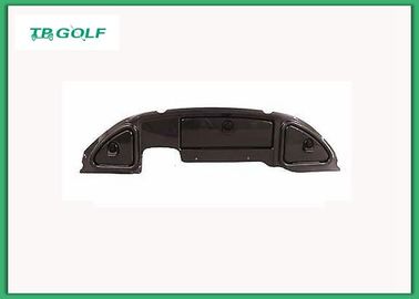 Regal Burl Golf Cart Dashboard With Locking Doors Black Textured Finish