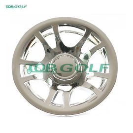 10 Inch Golf Cart Wheel Covers Chrome Hubcaps Wheel Covers For Club Car