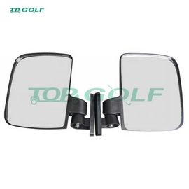 Durable Golf Cart Side Mirrors HD Vision / Golf Cart Accessories Vibration Resistant