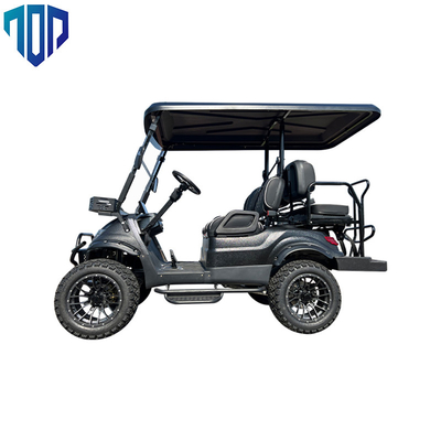 OEM / ODM 4 Seater Golf Cart 48V 5KW Carbon Fiber Dashboard