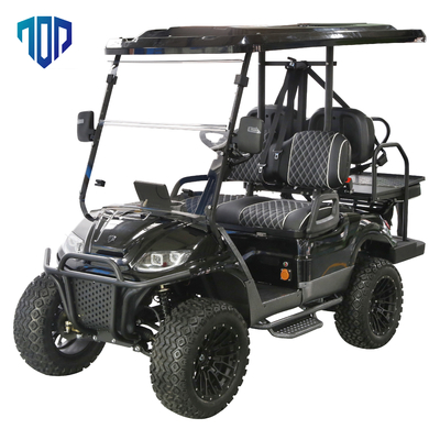 4 Seater Electrical Golf Cart , 48V Battery Golf Carts Maintenance Free