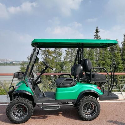 4 Wheel Disc Brake 10 Inch TFT IP66 CARplay Display 4 Person Golf Cart Max140KM Max 28MPH Hunting 4 Seater Electric Golf