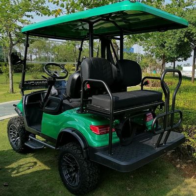 OEM ODM Lifted Golf Carts 4 Wheel Disc Brake Off Road Wheel 4 Seater Club Car