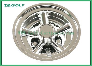 8 Inch Golf Cart Wheel Covers SS 5 Spoke Hub Caps For Steel Wheels 330g