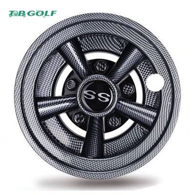 Strong Universal Golf Cart Wheel Covers 8 Inch Set of 4 330g Weight