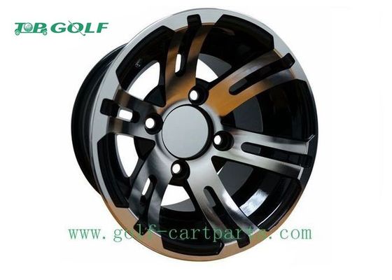 Black Hubcaps For Golf Cart Wheels 10x7 Machined Golf Buggy Accessories