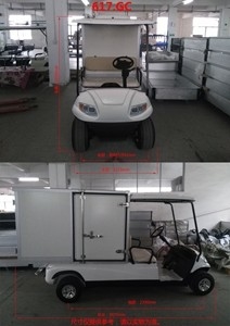 4 Seat Battery Powered Electric Aluminum Golf Cart
