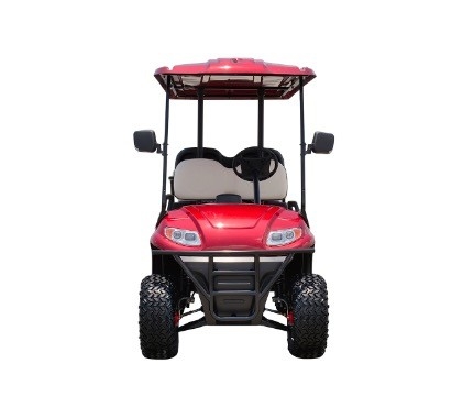40km/H 4 Seat Lifted Golf Cart Ground Clearance 110mm 5KW AC MOTOR KDS