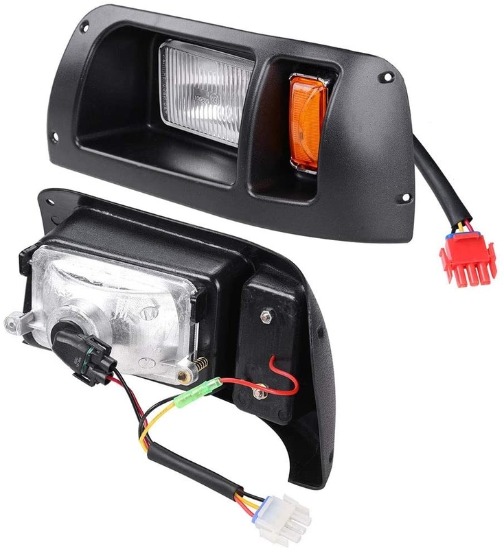 Golf Cart Halogen Headlights & LED Tail Lights Kit DS Cart Lights,Golf