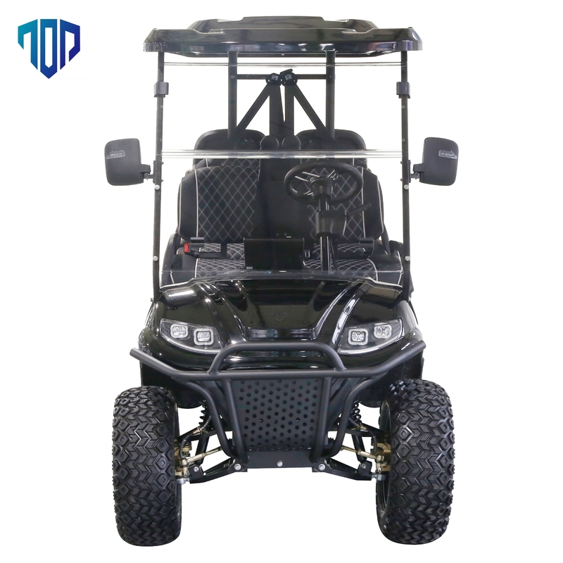 Lithium Battery 6 Seater Golf Cart 450AH 5KW Controller OEM / ODM