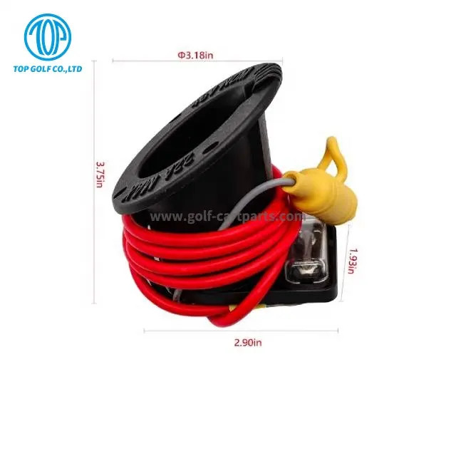 Golf Cart Club Car Ds Receptacle & 48V Fuse Assembly