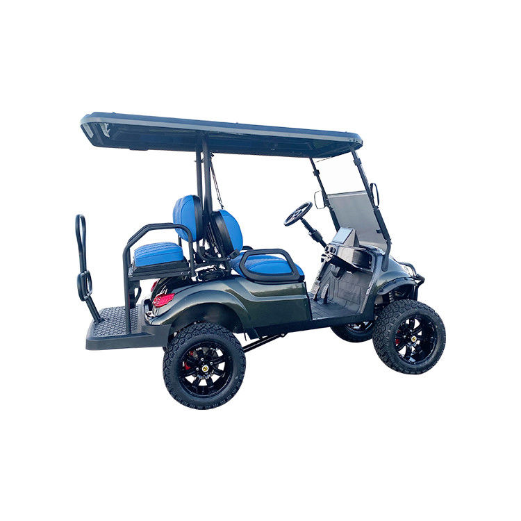 4 Seater Electric Golf Cart Carton Green 60V PMSM System