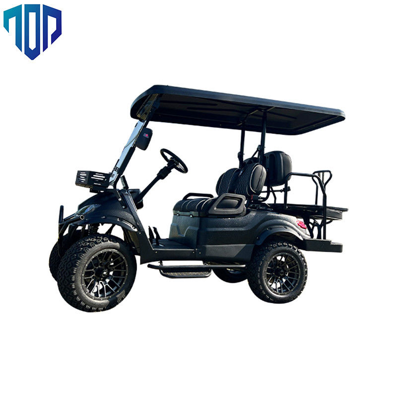 60V 5KW PMSM System 2+2 Seater Golf Cart Key Less Electric Golf Buggy Scooter