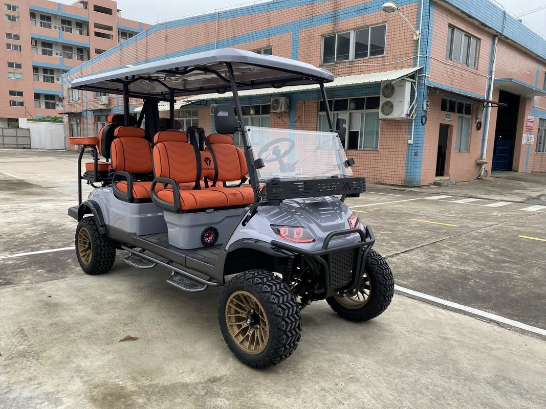 60V 150AH Lithium Battery 6 Seater Golf Cart 450AH 5KW Controller