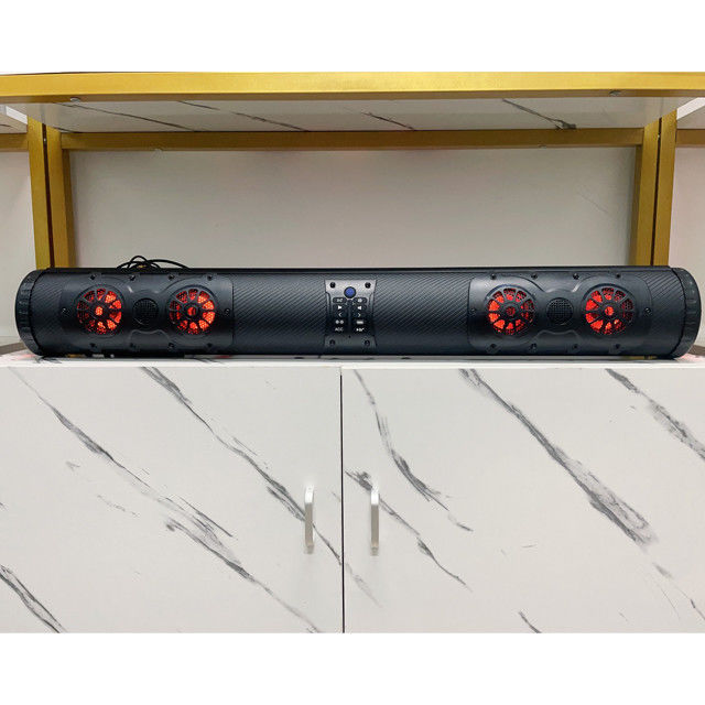 2024 New Design Utv Blue Tooth Audio Soundbar Stereo Speaker Radio System Atv Speakers Systems Marine Golf Car