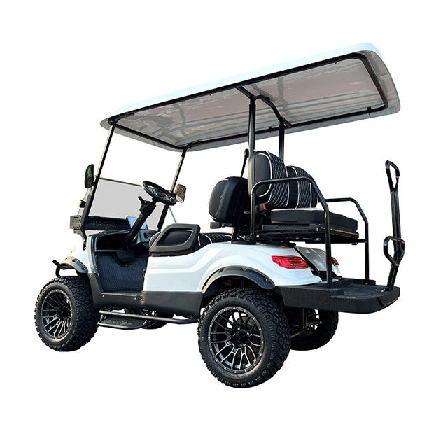 New Powerful Lithium Battery Electric Golf Cart Equipped With Safety System For Sightseeing Bus Top Golf