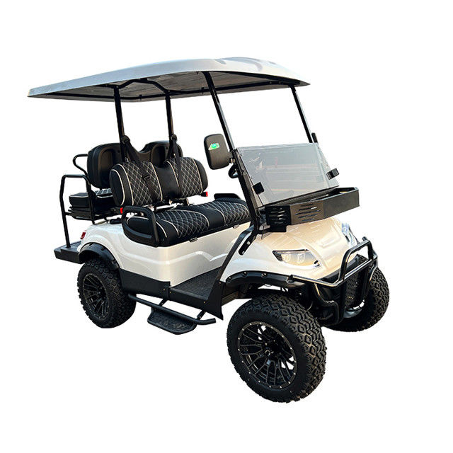New Powerful Lithium Battery Electric Golf Cart Equipped With Safety System For Sightseeing Bus Top Golf