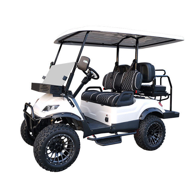New Powerful Lithium Battery Electric Golf Cart Equipped With Safety System For Sightseeing Bus Top Golf