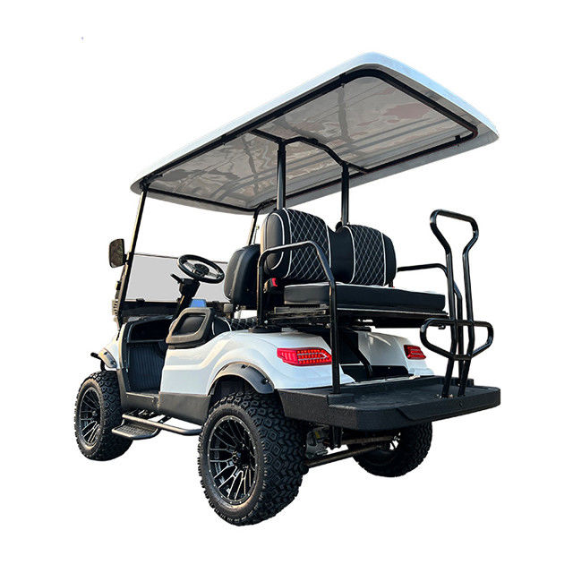 New Powerful Lithium Battery Electric Golf Cart Equipped With Safety System For Sightseeing Bus Top Golf