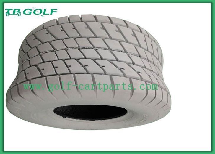 Commercial Solid Golf Cart Tires 18X8 5X8 Gray Color 195mm Width Long Service Life