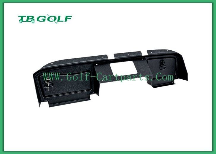EZGO TXT Custom Golf Cart Dashboard Storage Brushed Sterling Finish