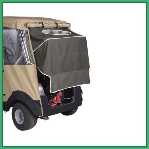 3 Sided Golf Cart Weather Enclosures Club Car Golf Cart Cover 2 Person