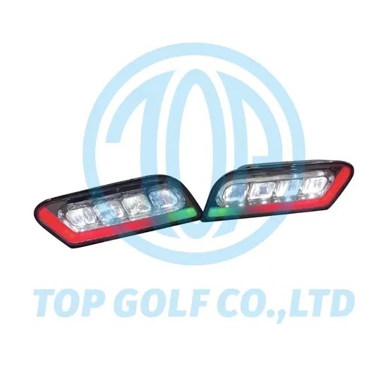 Universal Adjustable 12V Golf Cart Mirror with 5 Years Warranty and Folding Side View Mirror