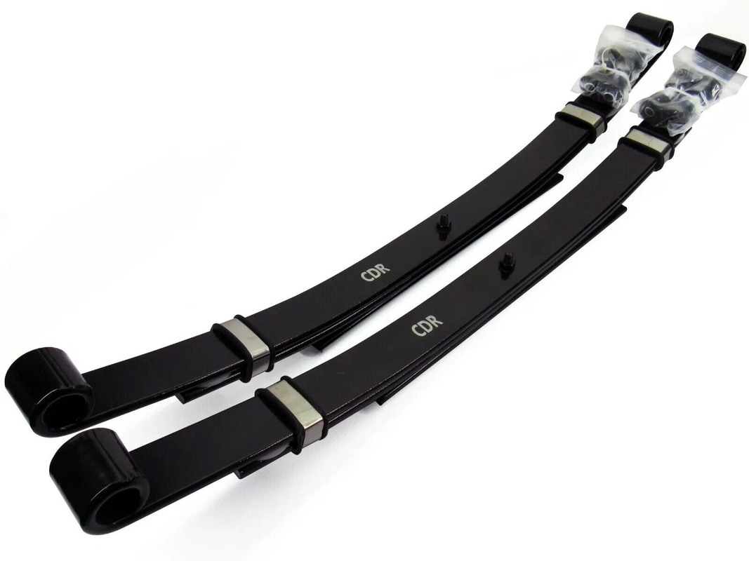 Heavy Duty Rear Leaf Springs with 4-Leaf Spring and 6