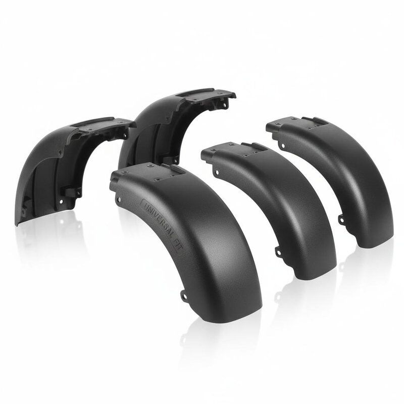 Golf Cart Fender Flares Universal EZGO Club Car DS Yamaha G22 Plastic Mud Guard