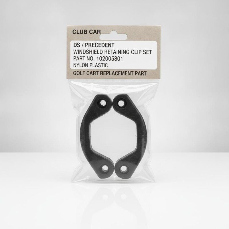 Club Car DS Precedent Windshield Retaining Clip Set 102005801 Nylon Plastic Golf Cart Replacement Part