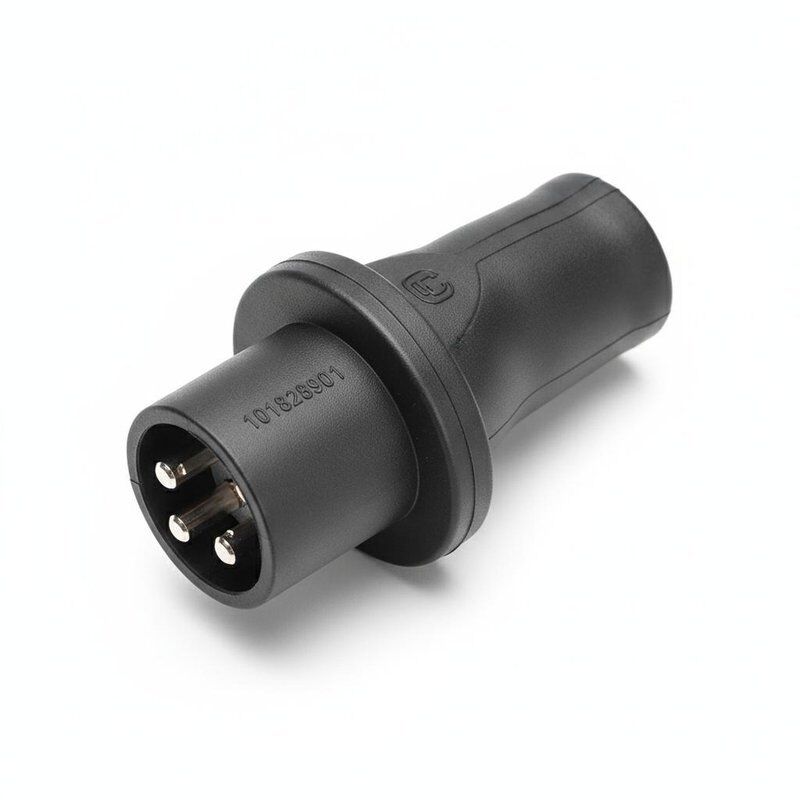 Club Car 48V Charger Cord Plug 101828901 Premium Upgrade Molded Rubber Housing Replacement Plug Only