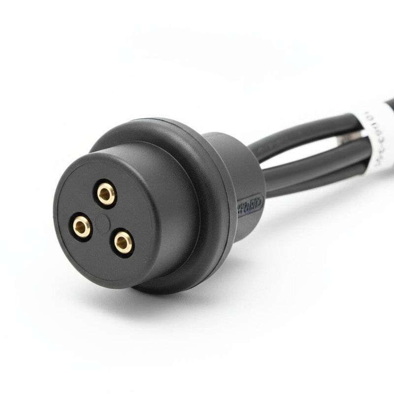 Club Car 36V Charger Cord Plug 1016433-01 Premium Upgrade Round Three Pin Design Molded Weatherproof Body