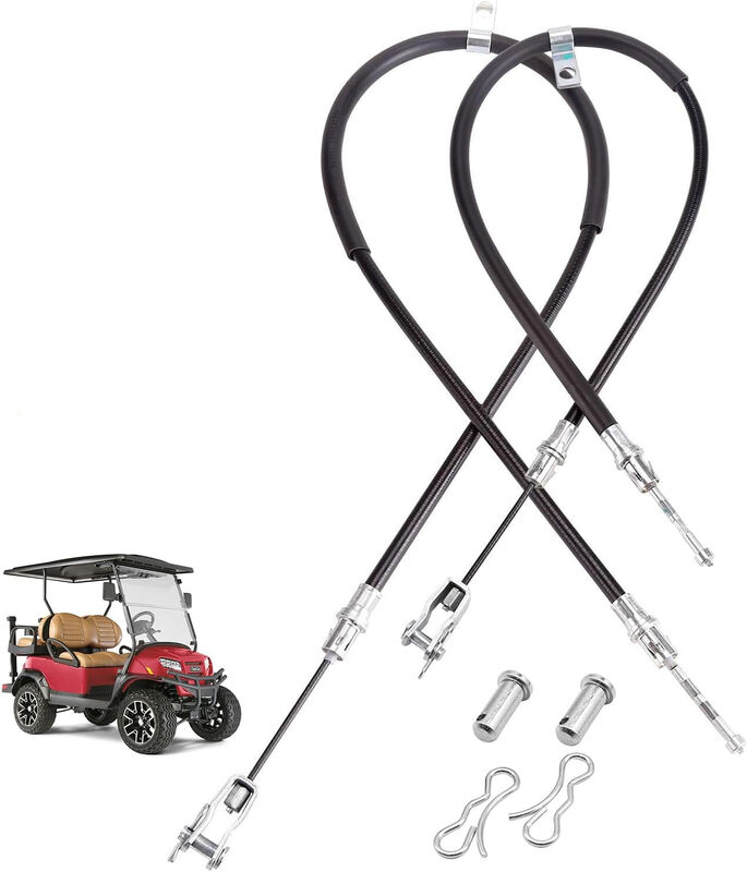 Club Car Precedent Brake Cable Driver Side 102557502 OEM Replacement Driver Side Position Vinyl Coated Steel