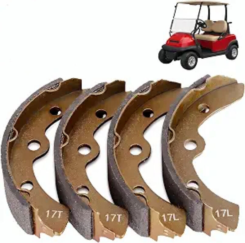 Club Car Brake Shoes 101823201 OEM Replacement 1995 Later Model Fit Organic Friction Lining