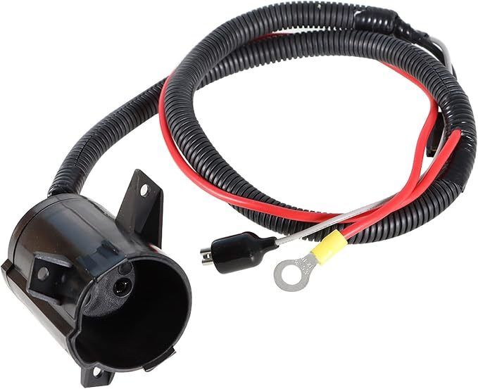 Club Car Precedent Charger Receptacle 103375501 Premium Upgrade Direct Fit Housing Corrosion Resistant Pins