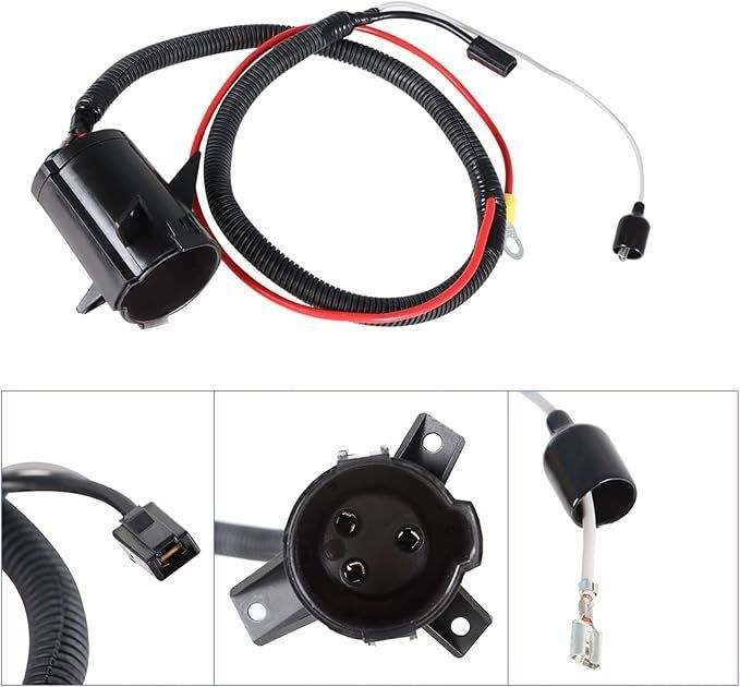 Club Car Precedent Charger Receptacle 103375501 OEM Replacement Direct Fit Housing Corrosion Resistant Pins