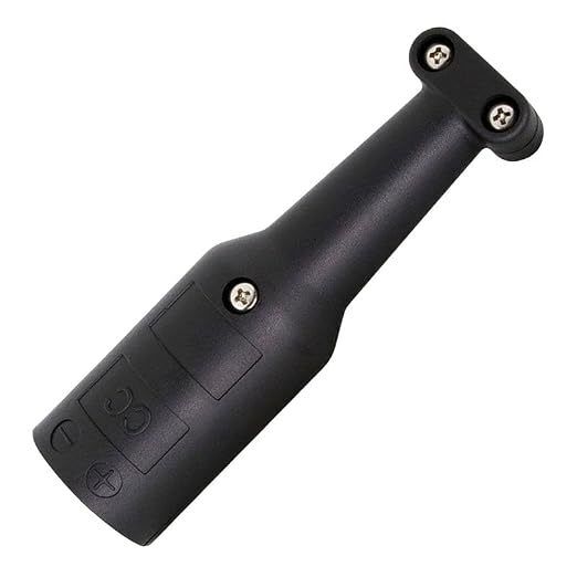 Club Car 48V Charger Cord Plug 101828901 Premium Upgrade Molded Rubber Housing Replacement Plug Only