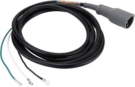 Club Car 48V Charger Cord Plug Wire 101828901 Premium Upgrade Three Meter Heavy Cable Molded Waterproof Plug
