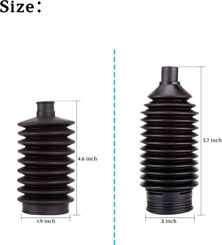 Golf Cart Steering Rack & Pinion Dust Boot for Club Car Ds 1997-up, Steering Gear Box Seal Bellows, Replace OEM 1013035 101880001