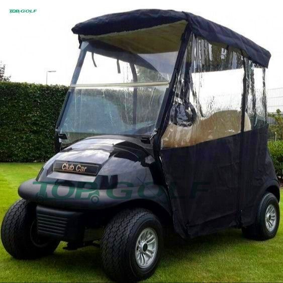 Sunbrella Premium Golf Cart Track Enclosures 2 Side Curtains OEM Service