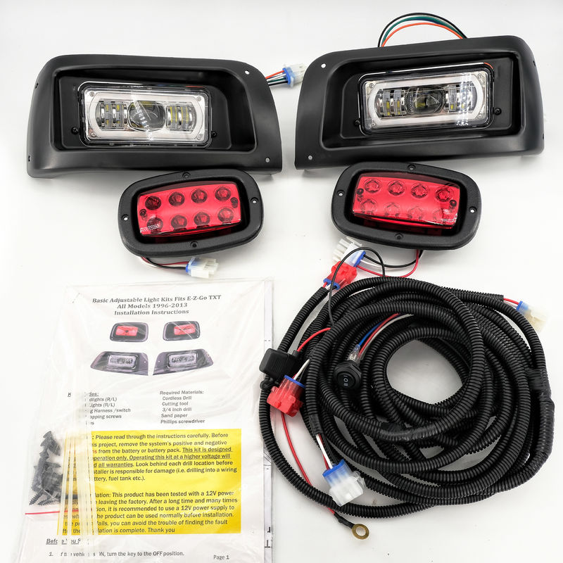 1996 - 2013 Gas And Electric EZGO TXT LED Light Kit