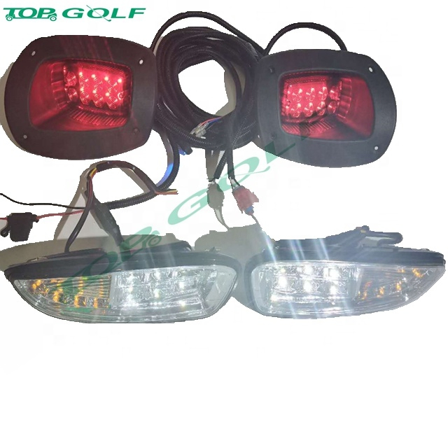 Ezgo Golf Cart LED Light Kit with 12V Power 5kw and >30 km/h Maximum ...