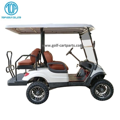 Golf Car Version Lift Up Chassis , 4 Seaters Electric Operated Golf Car