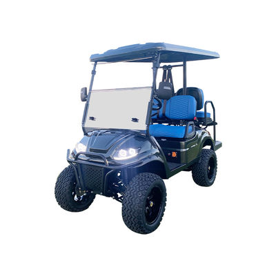 4 Wheel Electrical Lifted Golf Cart Disc Brake 10 Inch TFT IP66 Display 4 Seater 28MPH