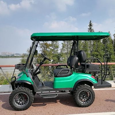 ODM 4 Wheel Electric Golf Cart 10 Inch TFT IP66 CARplay Display 4 Seater
