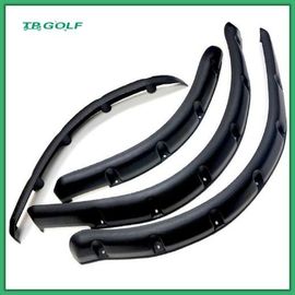 Front And Rear Golf Cart Fender Flares Black Plastic With Mounting Hardware